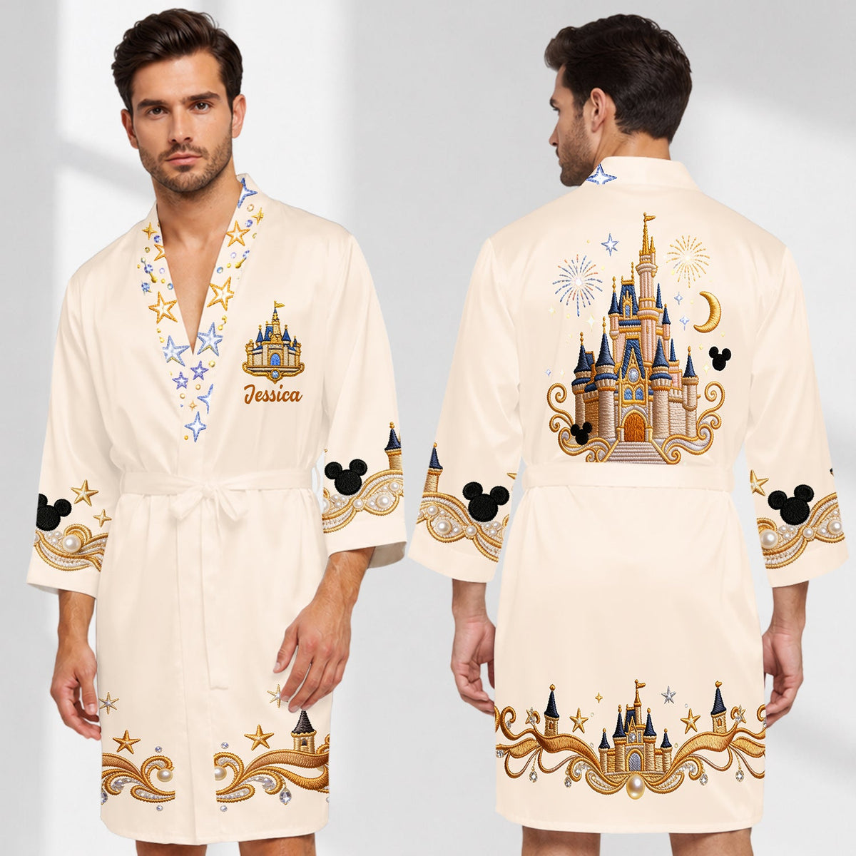 Believe In Magic - Personalized Dream Trip Satin Robe
