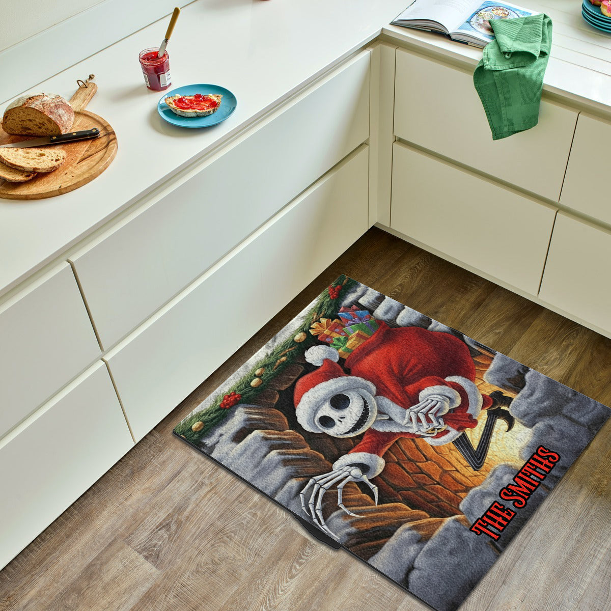 Merry Christmas - Personalized Nightmare Non-Slip Tufted Rug