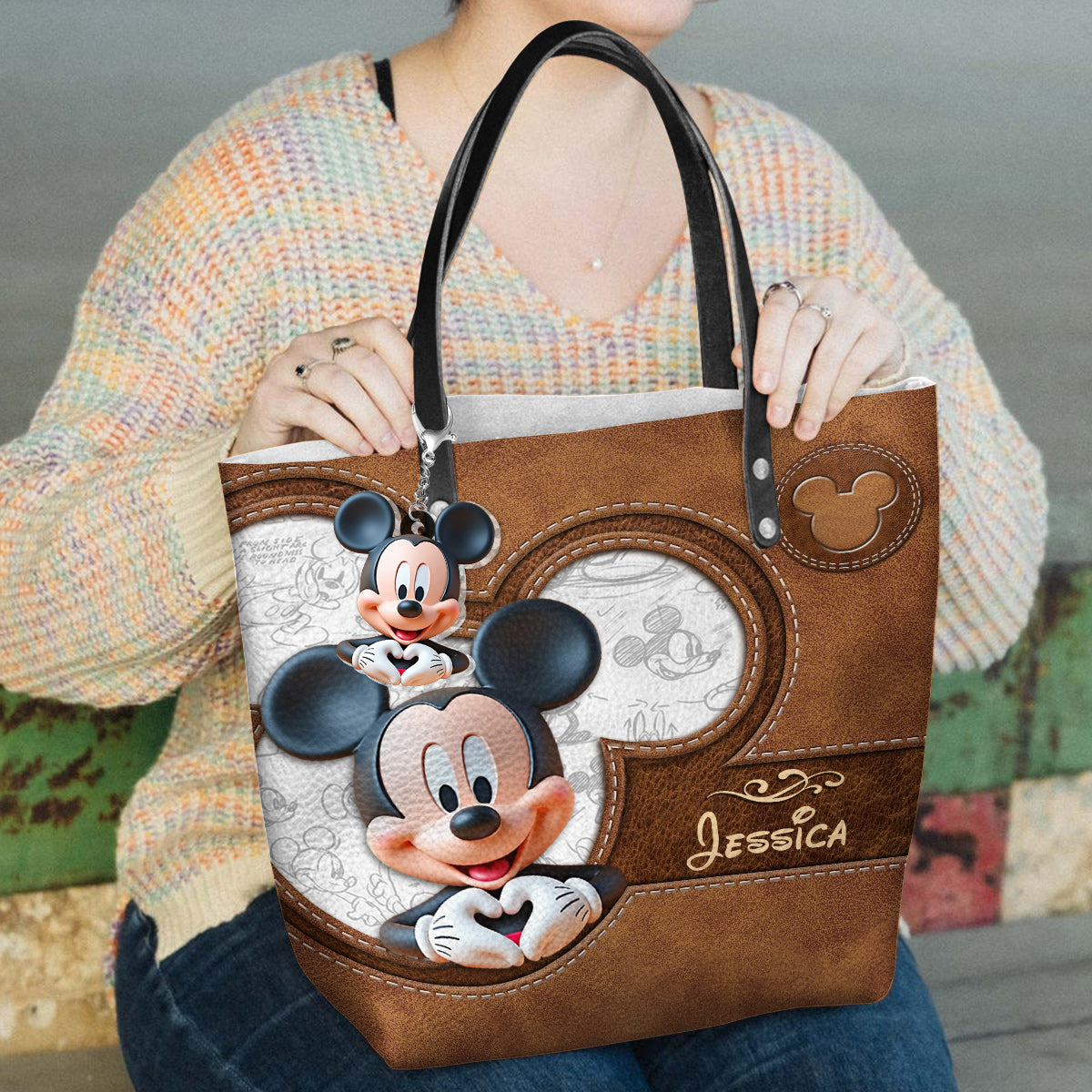 Magical Moments - Personalized Mouse Tote Bag