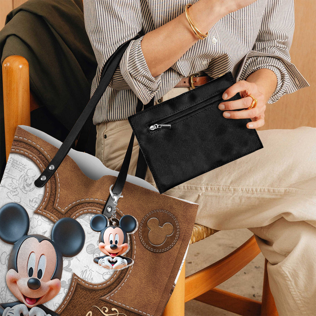 Magical Moments - Personalized Mouse Tote Bag