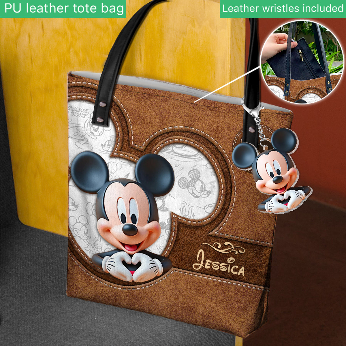 Magical Moments - Personalized Mouse Tote Bag