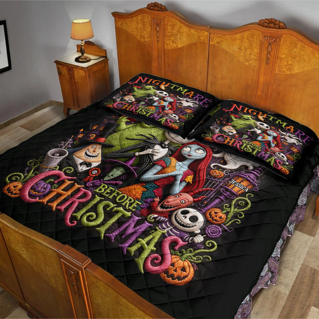 The Nightmare - Personalized Nightmare Quilt Set