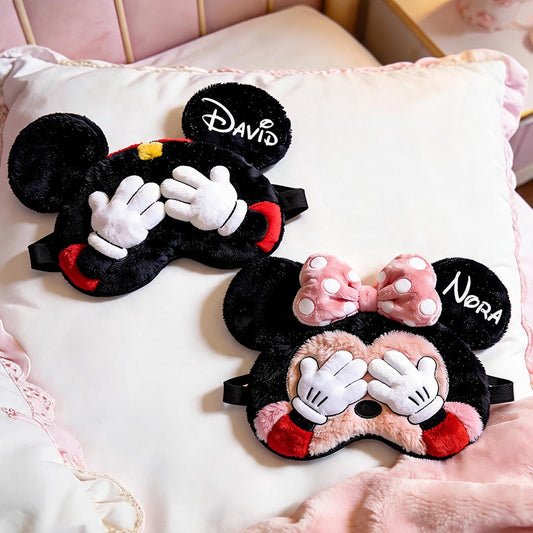 Funny Mouse Sleeping Mask - Personalized Mouse Cooling Sleep Mask