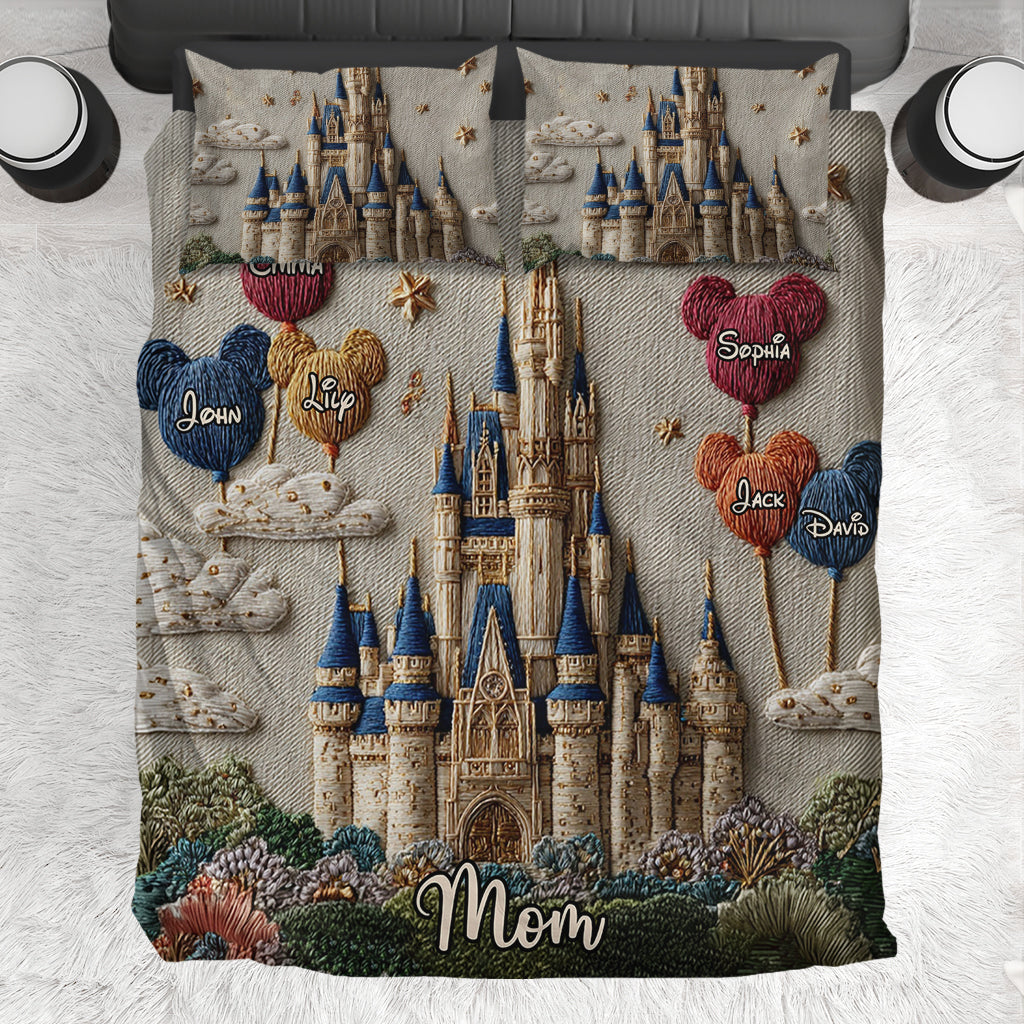 Magical Mom - Personalized Mouse Bedding Set