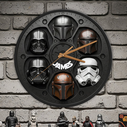 Galactic Legacy - Personalized The Force Wall Clock