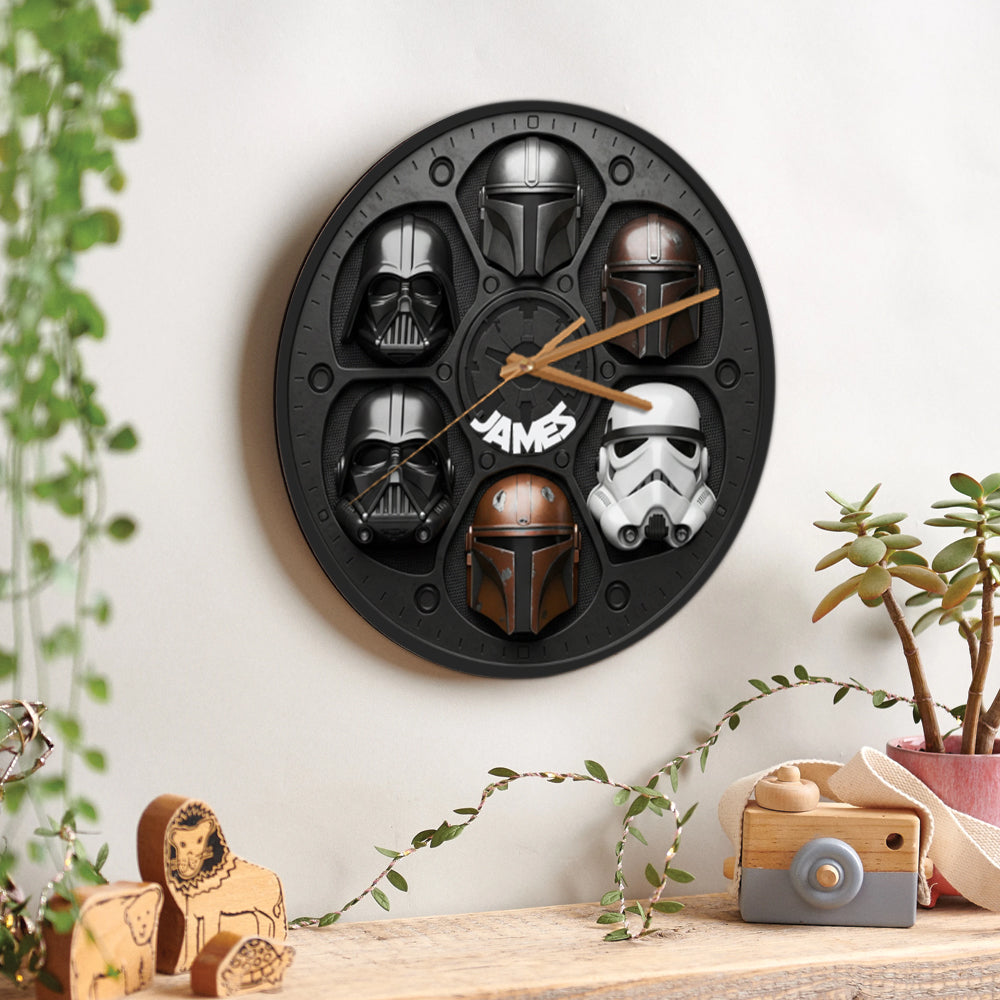 Galactic Legacy - Personalized The Force Wall Clock