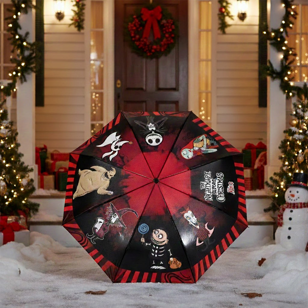 Nightmare Before Christmas - Personalized Nightmare Umbrella