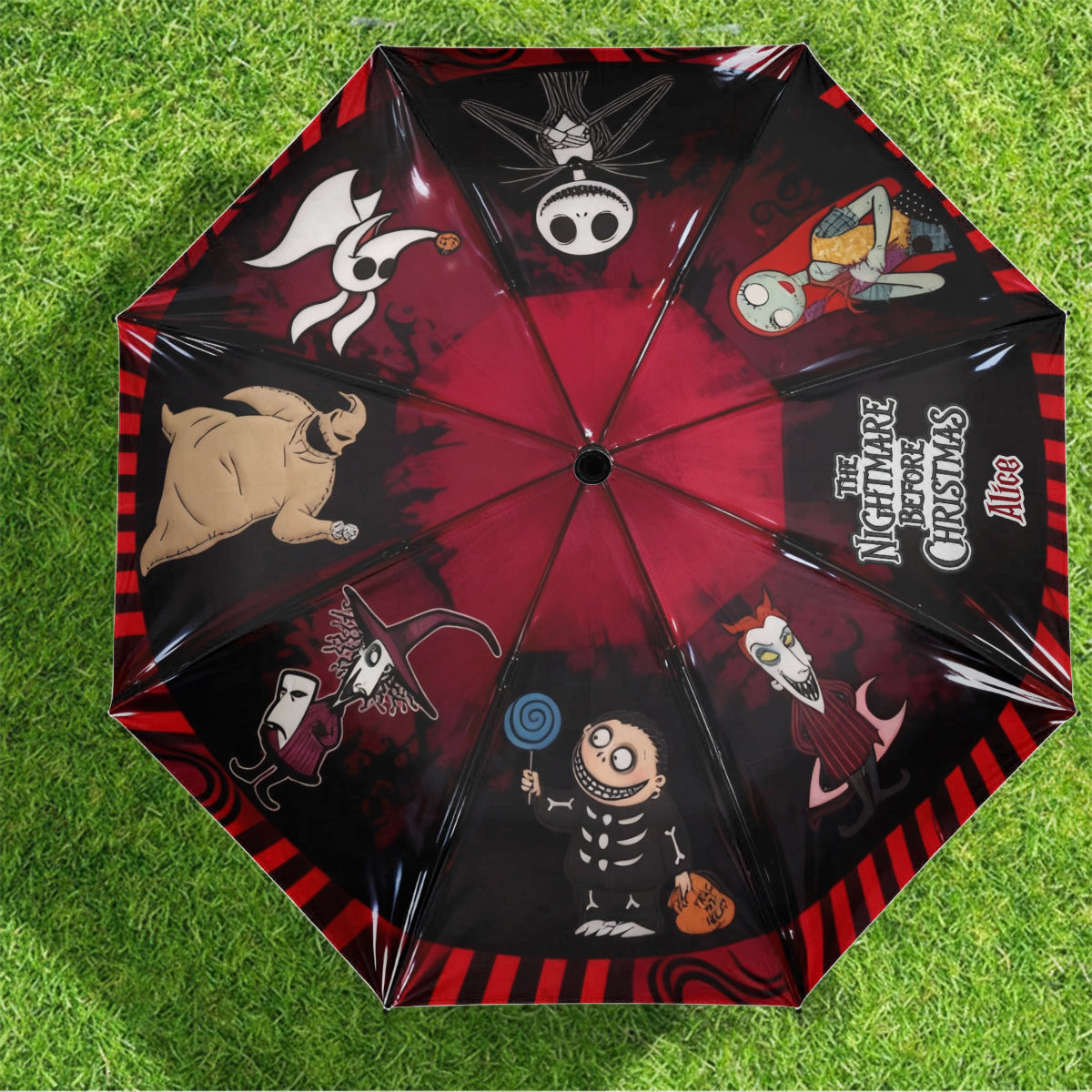 Nightmare Before Christmas - Personalized Nightmare Umbrella