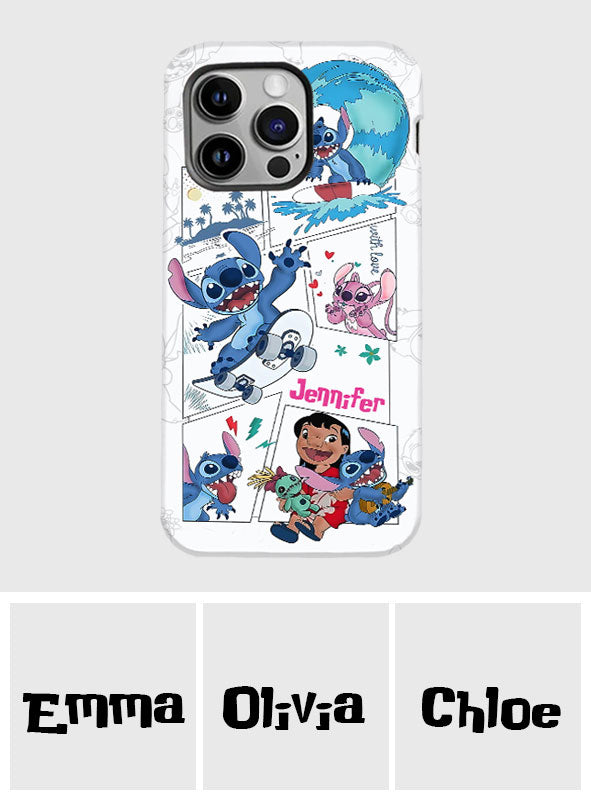 Cartoon Ohana - Personalized Ohana Full Print Phone Case