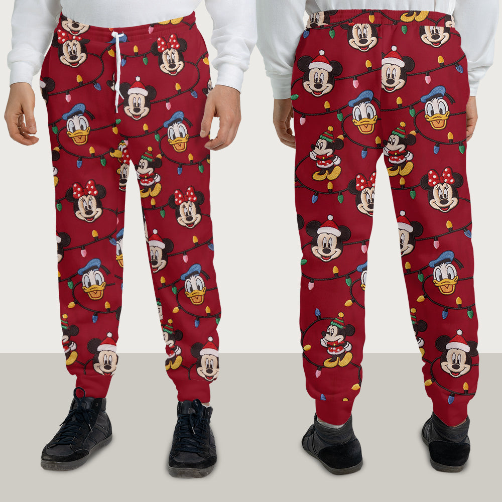 Have A Very Magical Christmas - Personalized Mouse Kid Hoodie & Kid Jogger Sweatpants