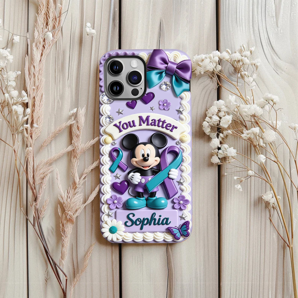 Suicide Prevention - Personalized Suicide Prevention Full Print Phone Case