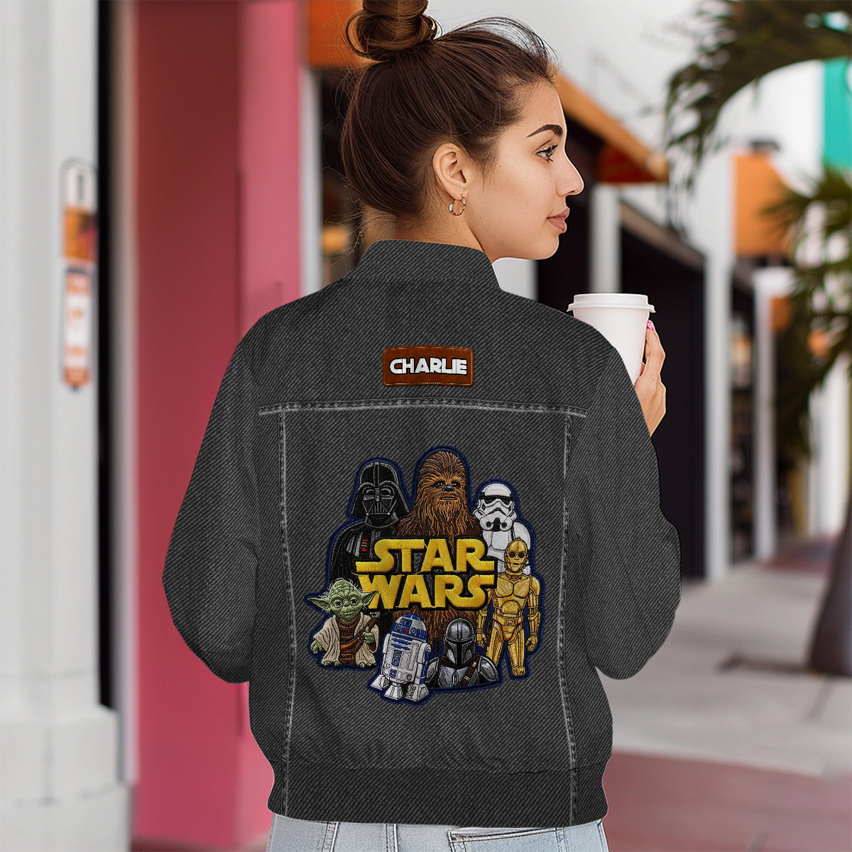 Legend of the Galaxy - Personalized The Force Bomber Jacket
