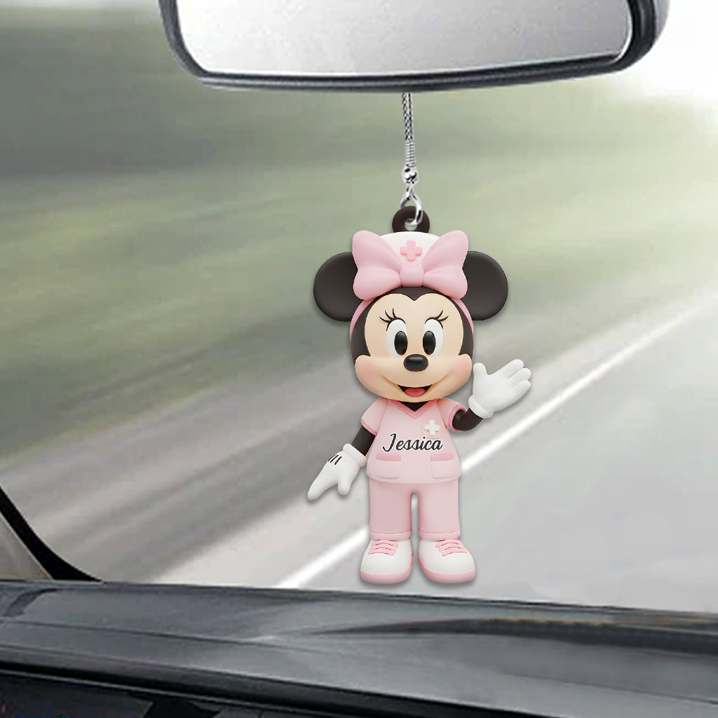 Nurse Life - Personalized Nurse Car Ornament