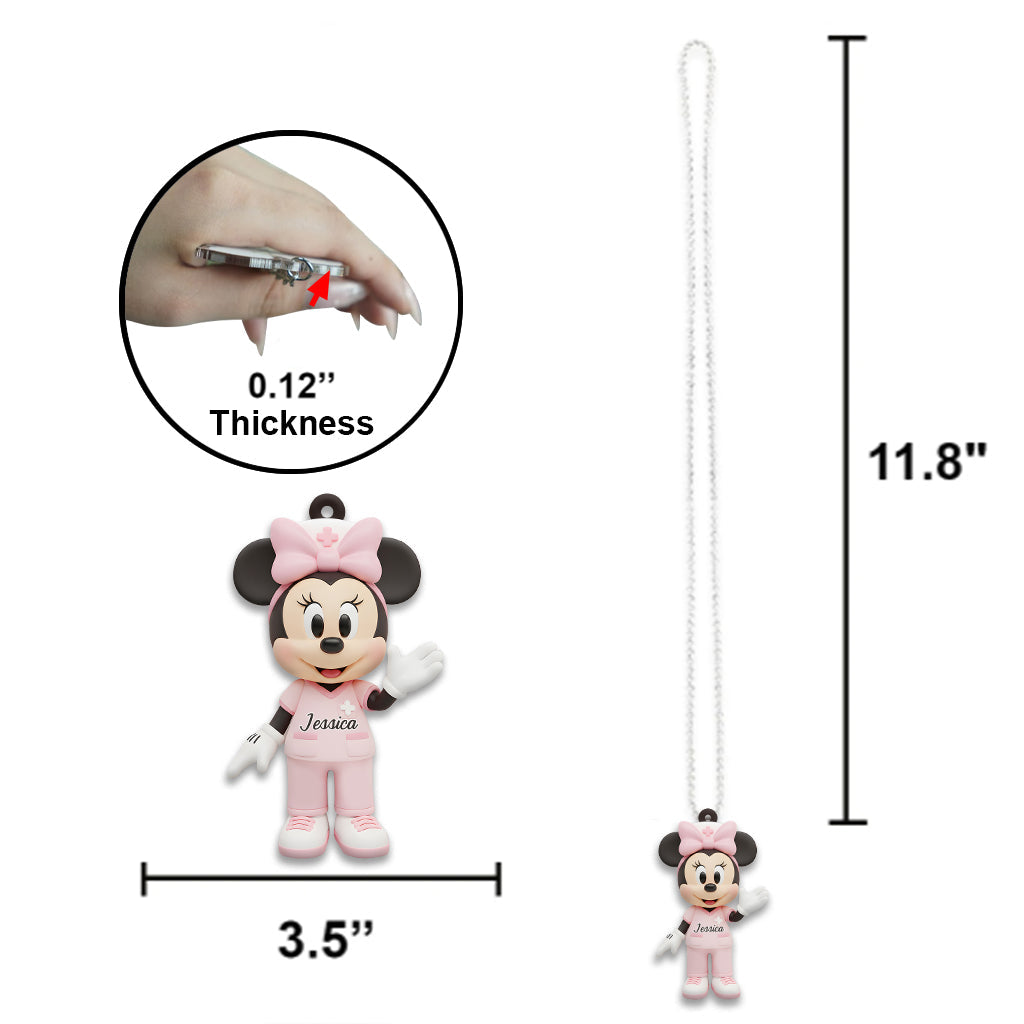 Nurse Life - Personalized Nurse Car Ornament