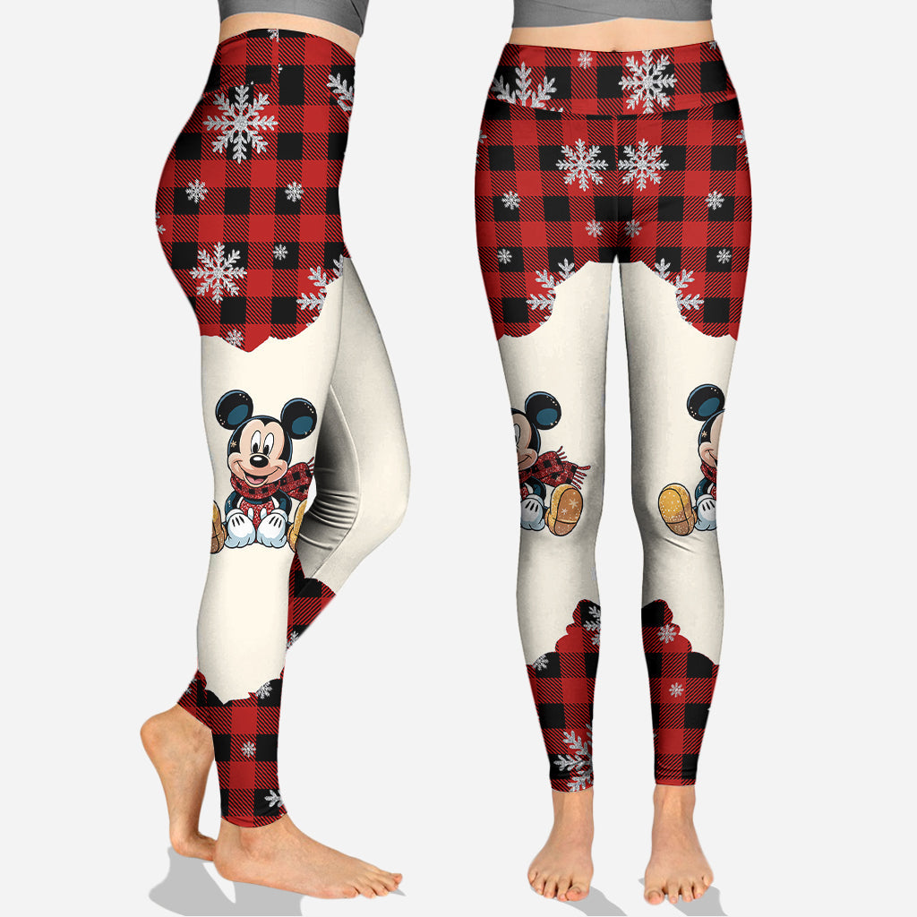 Merry Christmas - Personalized Mouse Hoodie and Leggings