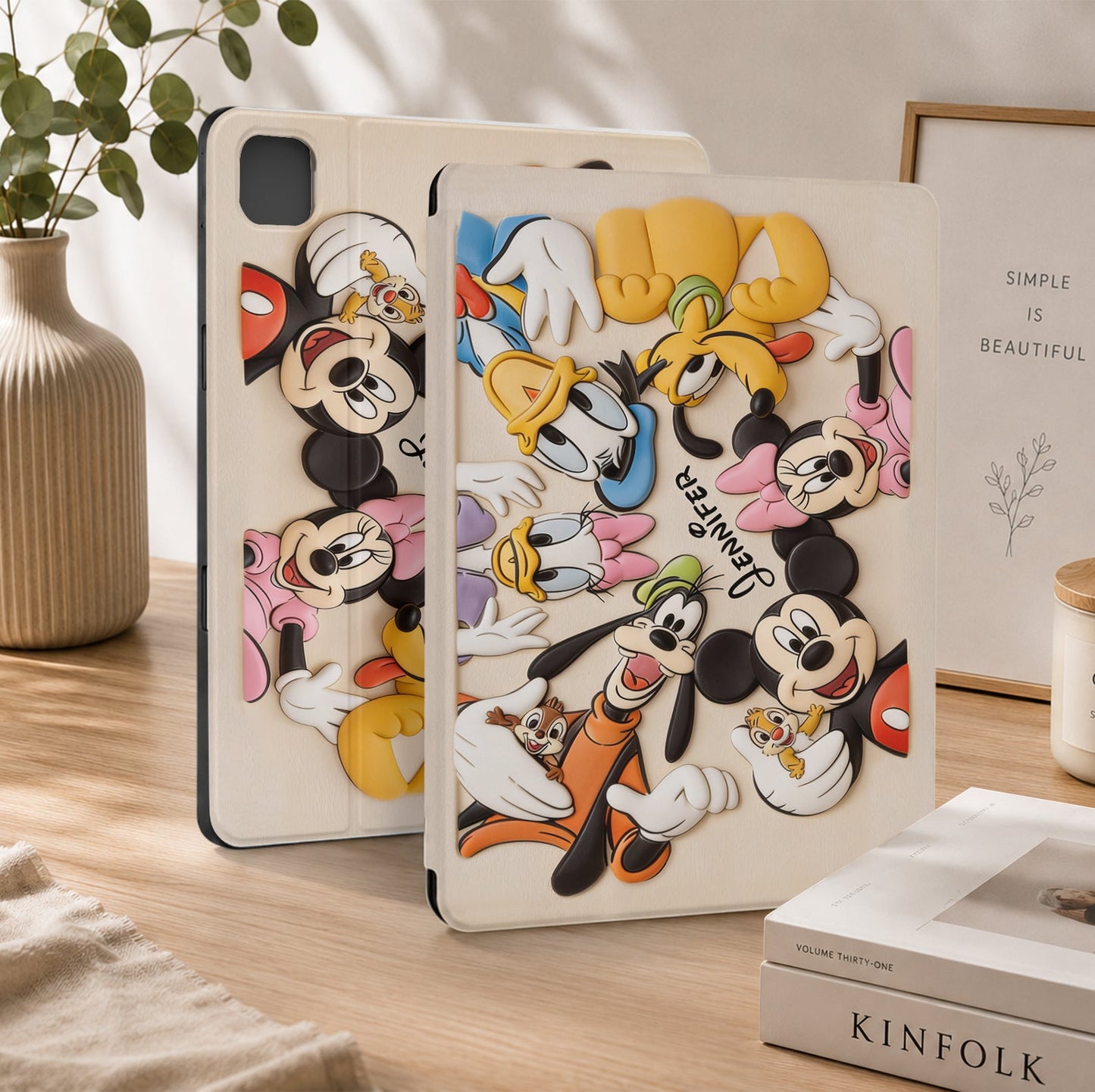 Friends - Personalized Mouse Tablet Cover With Pen Slot