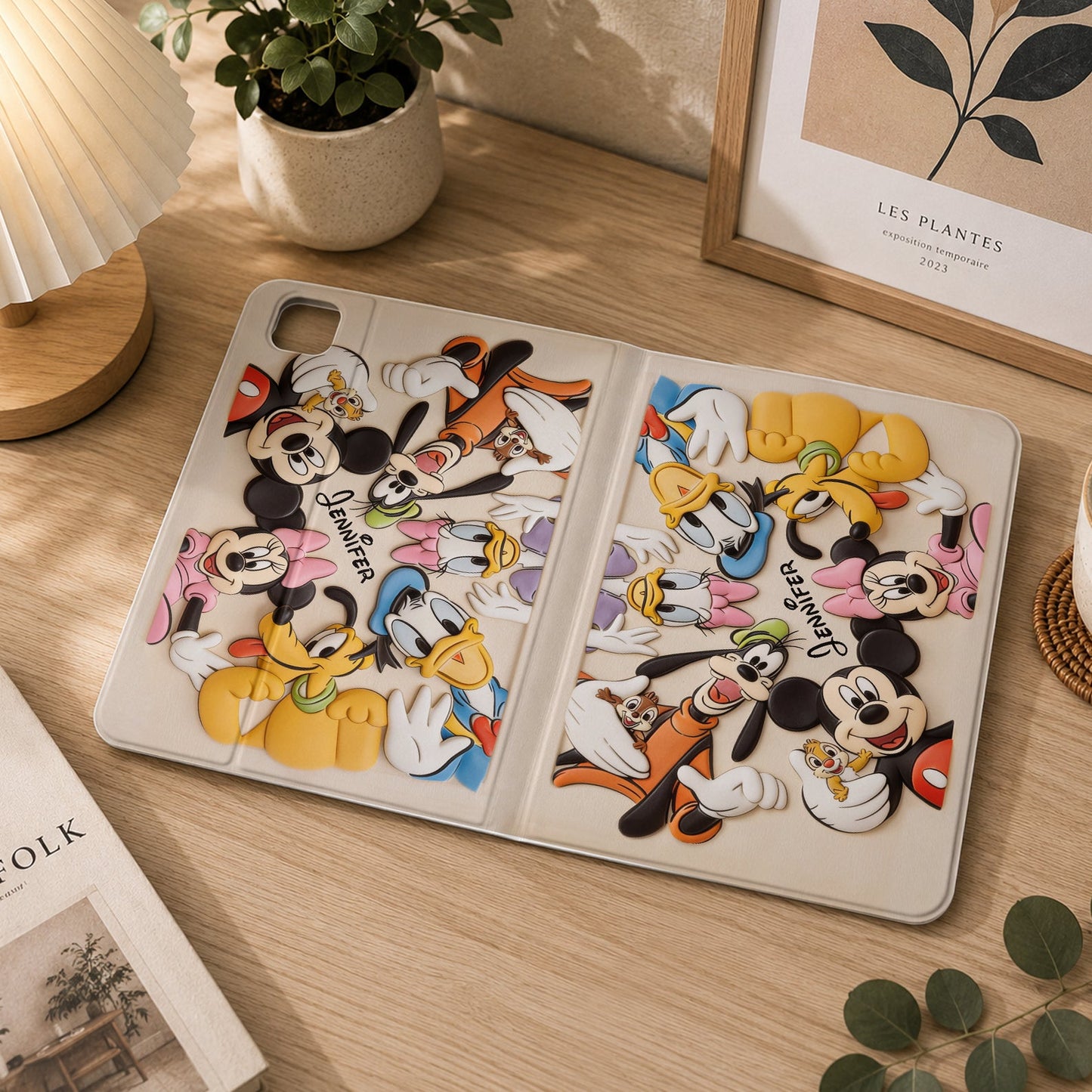 Friends - Personalized Mouse Tablet Cover With Pen Slot