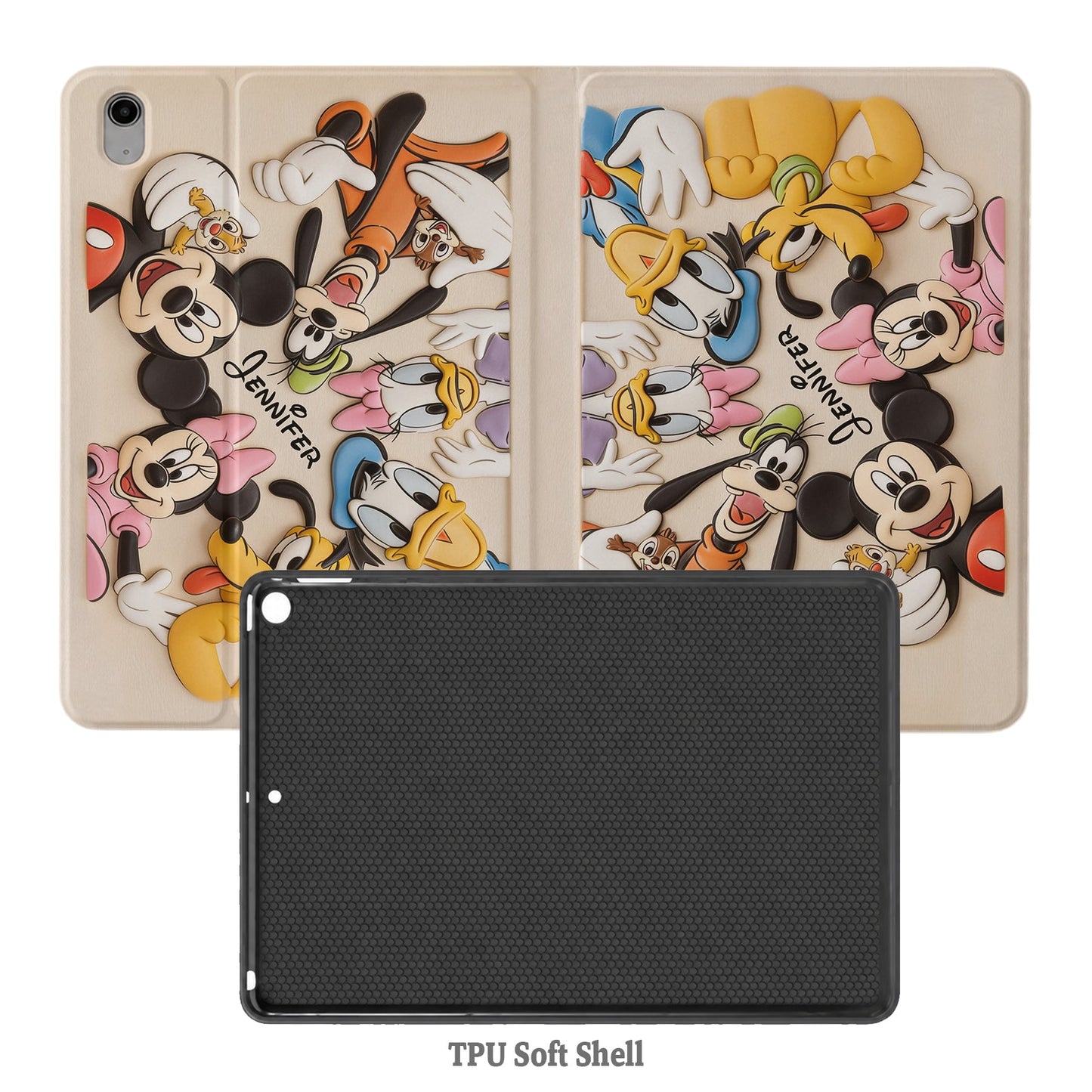 Friends - Personalized Mouse Tablet Cover With Pen Slot