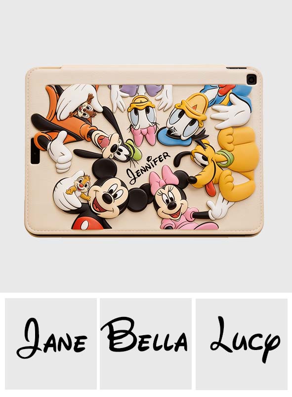Friends - Personalized Mouse Tablet Cover With Pen Slot
