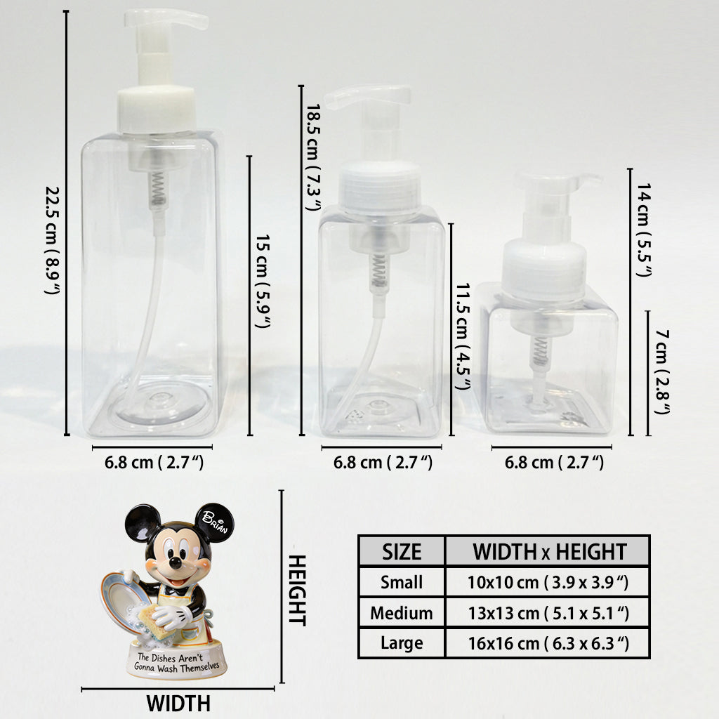 The Dishes Aren’t Gonna Wash Themselves - Personalized Mouse Pump Dispenser