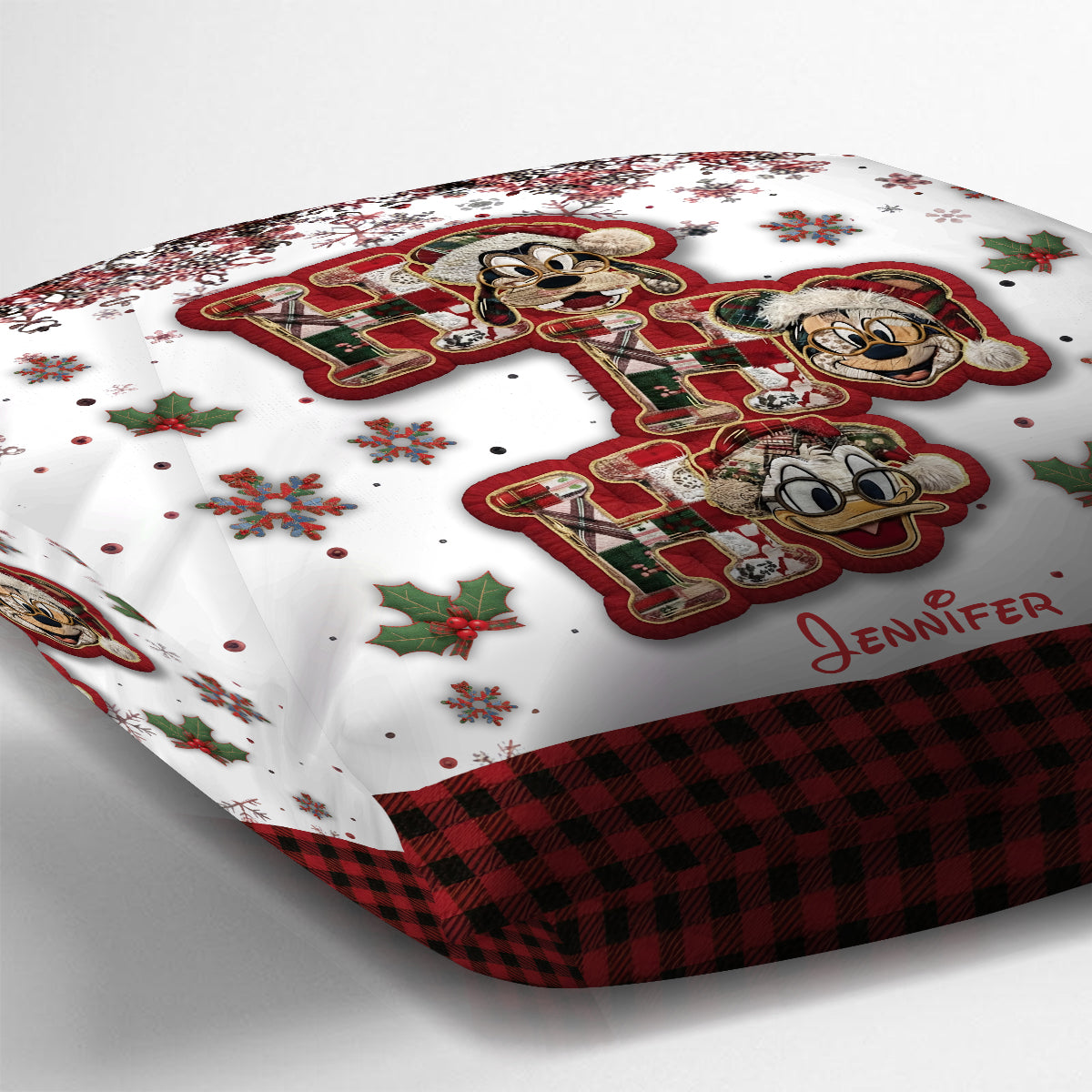 Cartoon Mouse - Personalized Mouse Throw Pillow