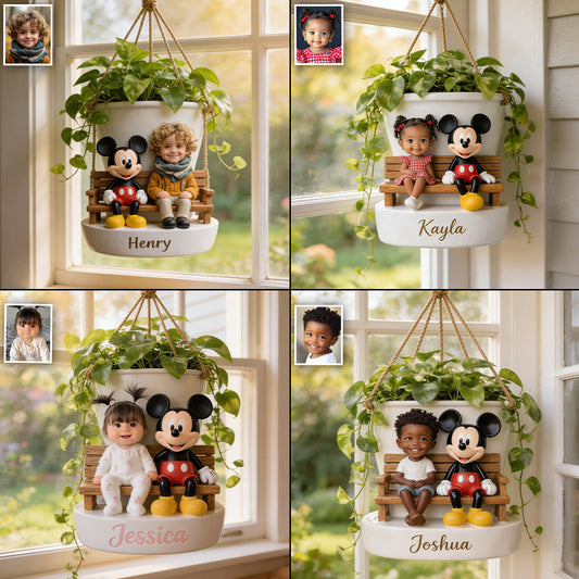 Buddy Bloom - Personalized Kid Hanging Pot