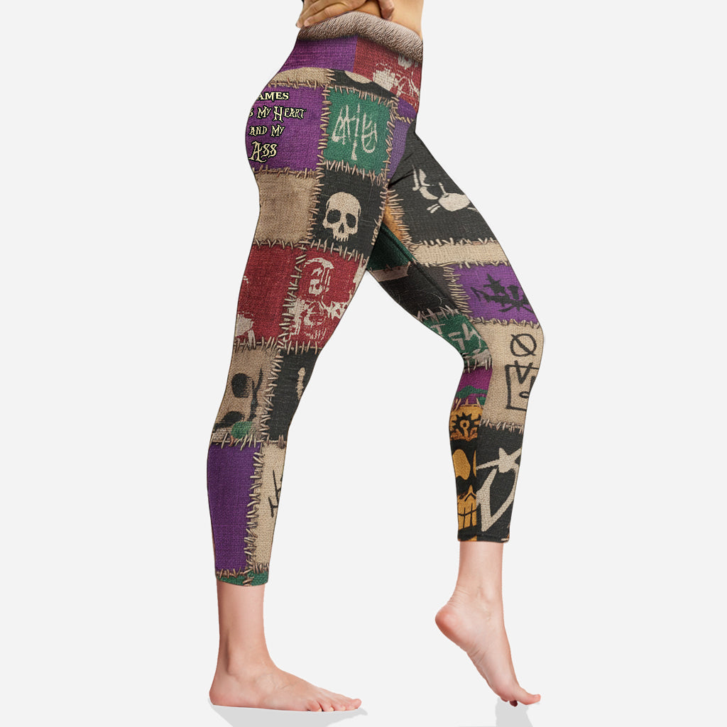 Owns My Heart - Personalized Nightmare Leggings