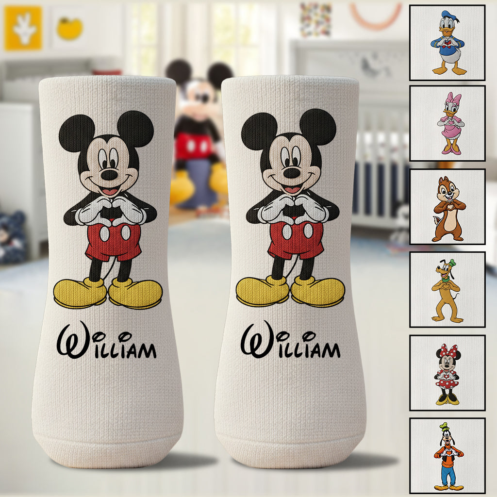 Magical Friends - Personalized Mouse Socks