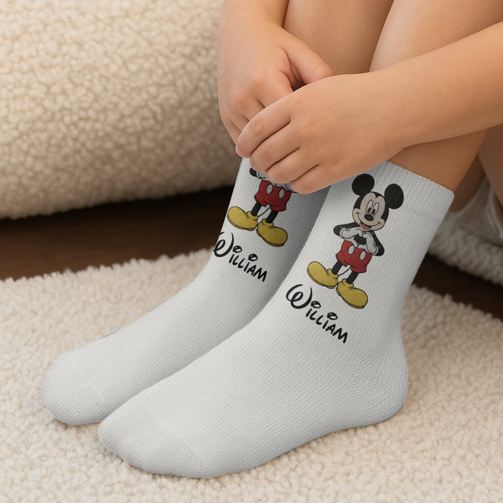 Magical Friends - Personalized Mouse Socks