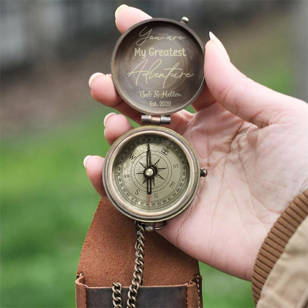 You Are My Greatest Adventure - Personalized Incredible Family Compass