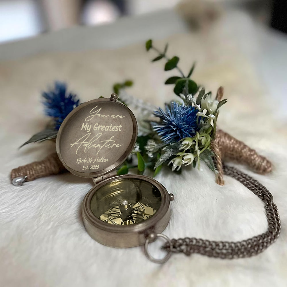 You Are My Greatest Adventure - Personalized Incredible Family Compass