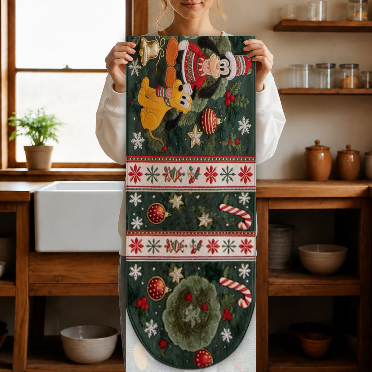 Magical Moment - Personalized Mouse Custom Shape Table Runner
