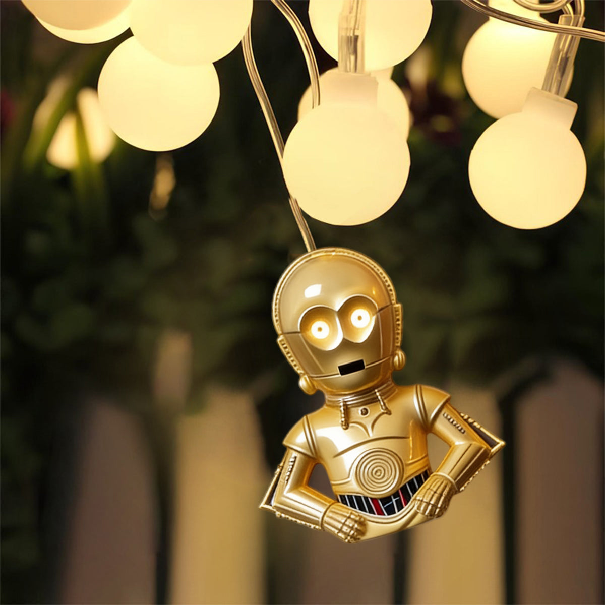 50th Anniversary - Personalized The Force String Lights