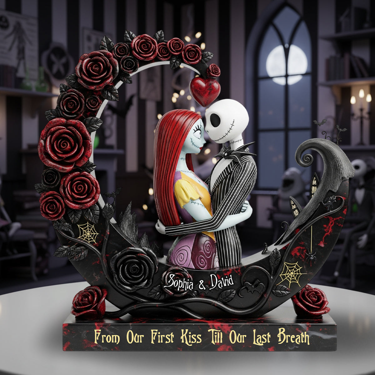 Till Our Last Breath - Personalized Nightmare Custom Shaped Acrylic Plaque