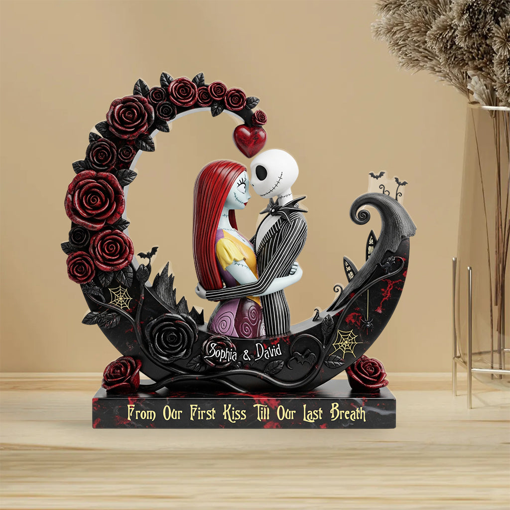 Till Our Last Breath - Personalized Nightmare Custom Shaped Acrylic Plaque