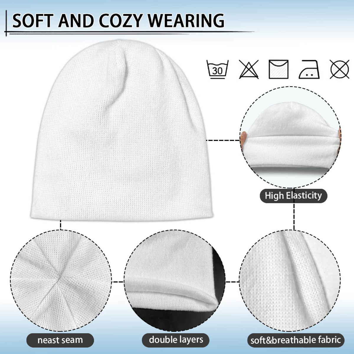 Magical Hat - Personalized Mouse Knitted Beanie Hat and Scarf Set