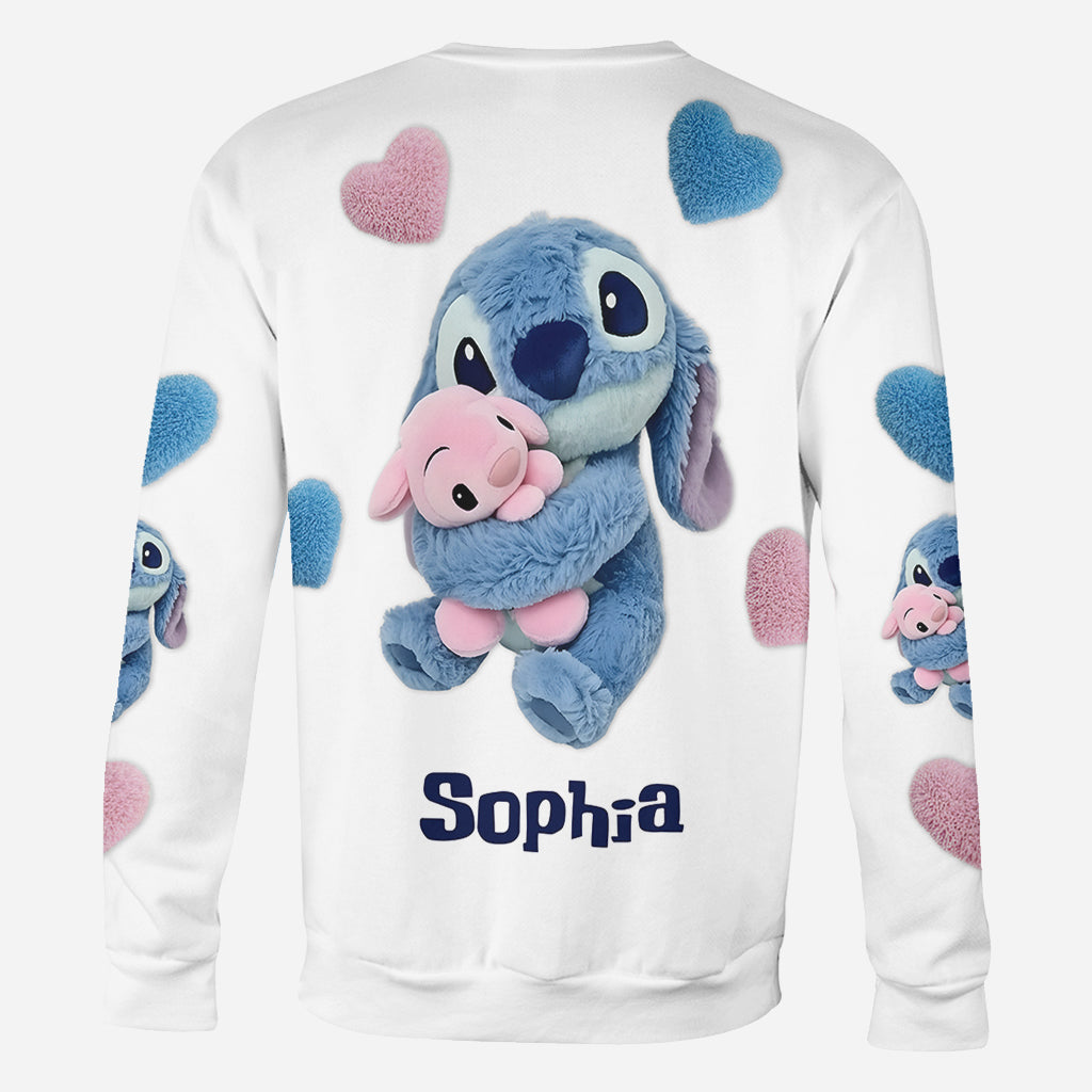 Blue Ohana - Personalized Ohana All Over Shirt