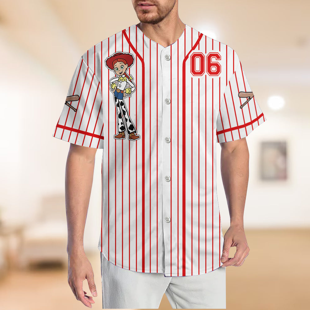 Space Ranger - Personalized Movie For Kids Baseball Jersey