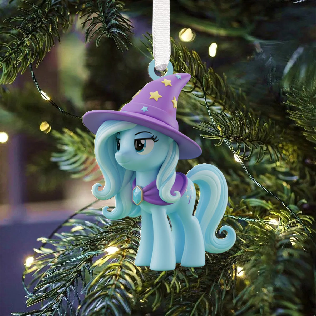 Little Pony Characters Advent Calendar - Personalized The Tiny Pony Folded Advent Calendar With Ornaments