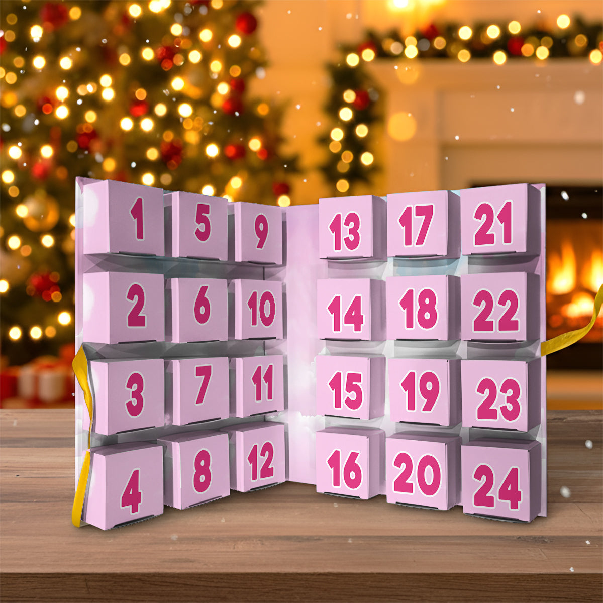 Little Pony Characters Advent Calendar - Personalized The Tiny Pony Folded Advent Calendar With Ornaments