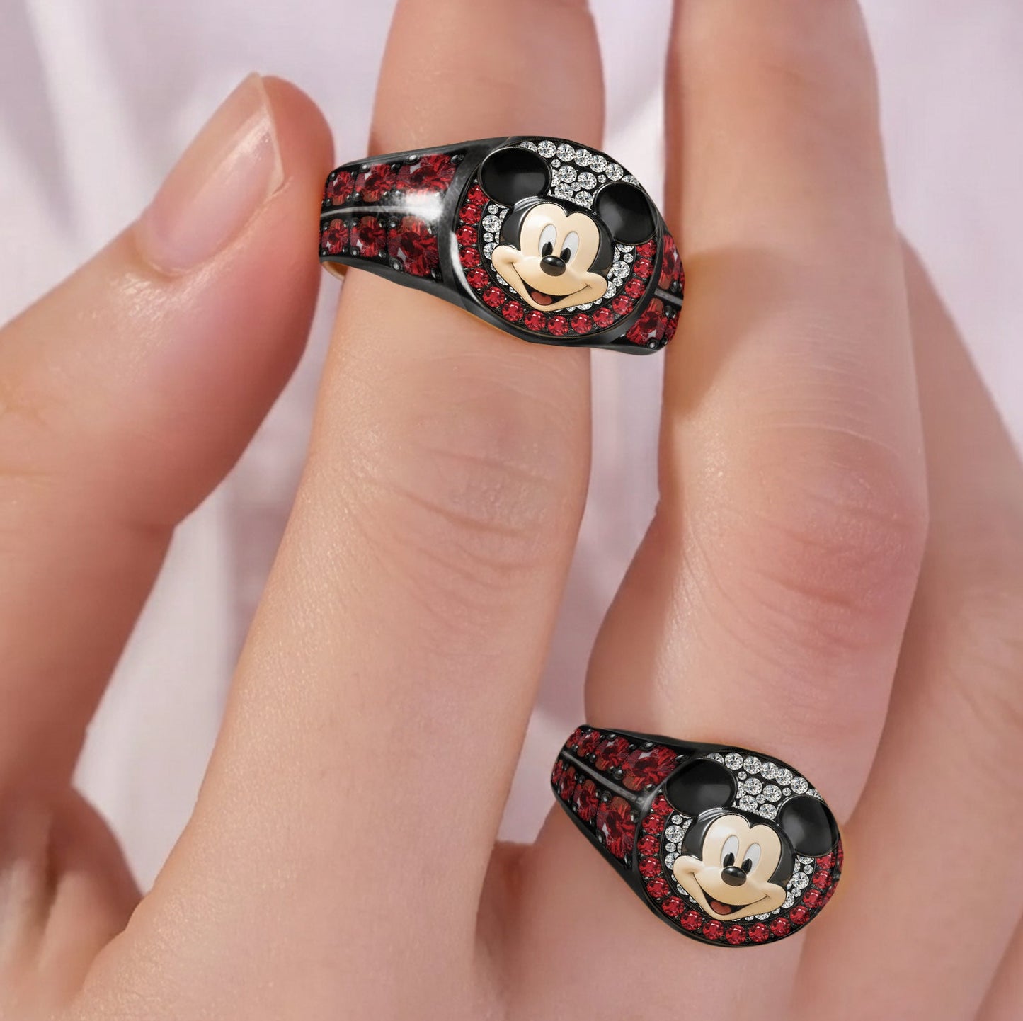 Magical Time - Personalized Mouse Signet Ring