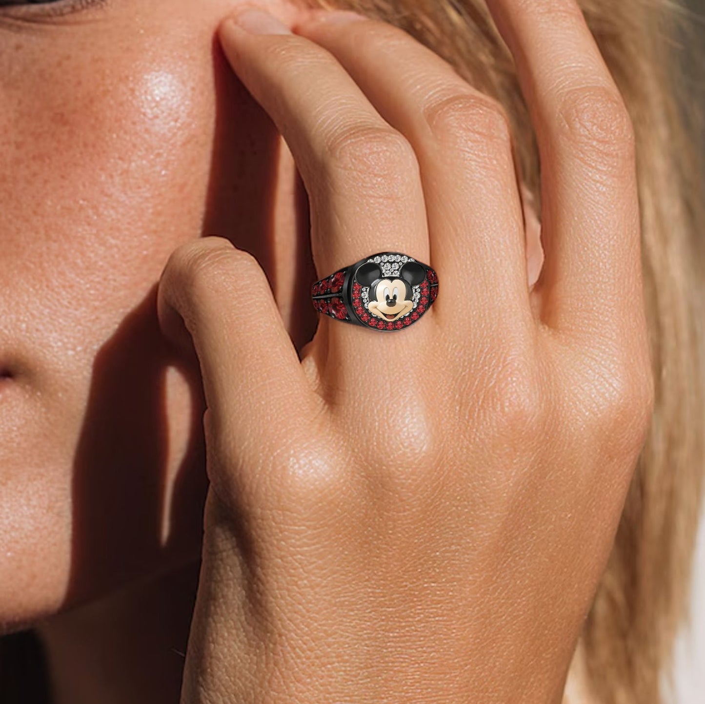 Magical Time - Personalized Mouse Signet Ring