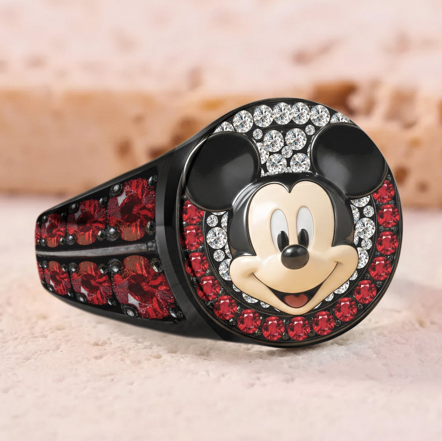 Magical Time - Personalized Mouse Signet Ring