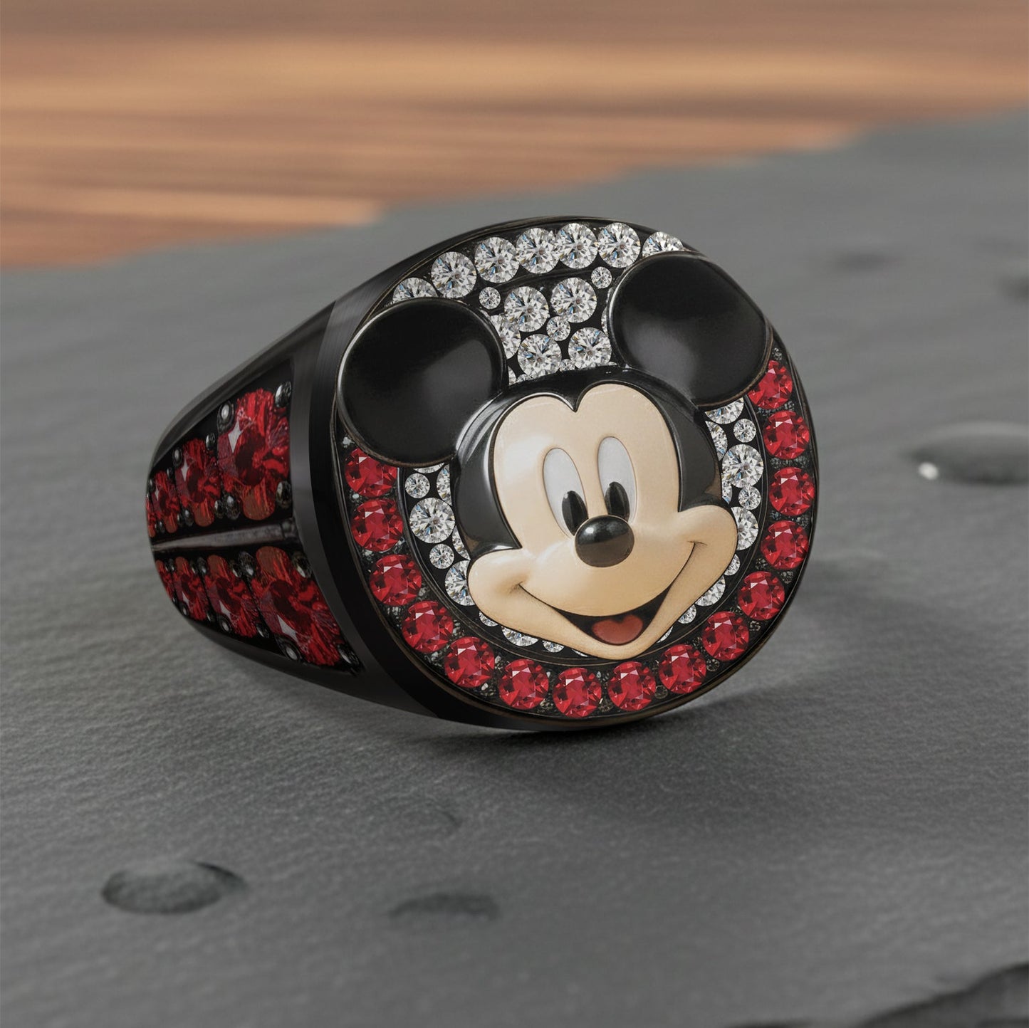 Magical Time - Personalized Mouse Signet Ring
