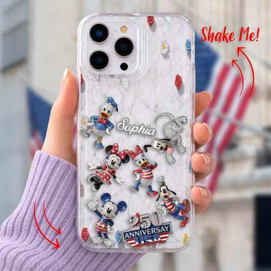 Friends 250 Anniversary - Personalized Mouse Shaker Phone Case