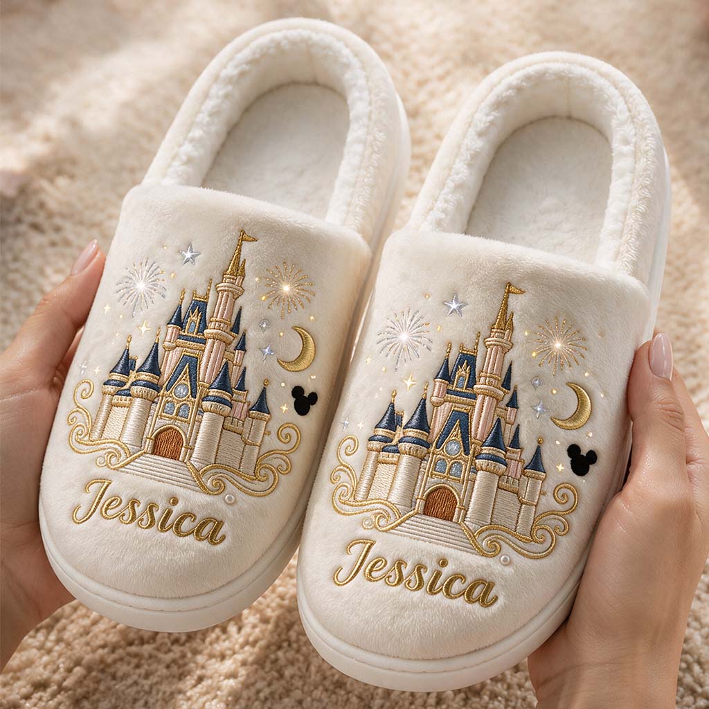 Magic Castle - Personalized Dream Trip Slippers