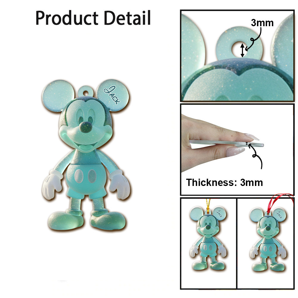 Magical World - Personalized Mouse Ornament
