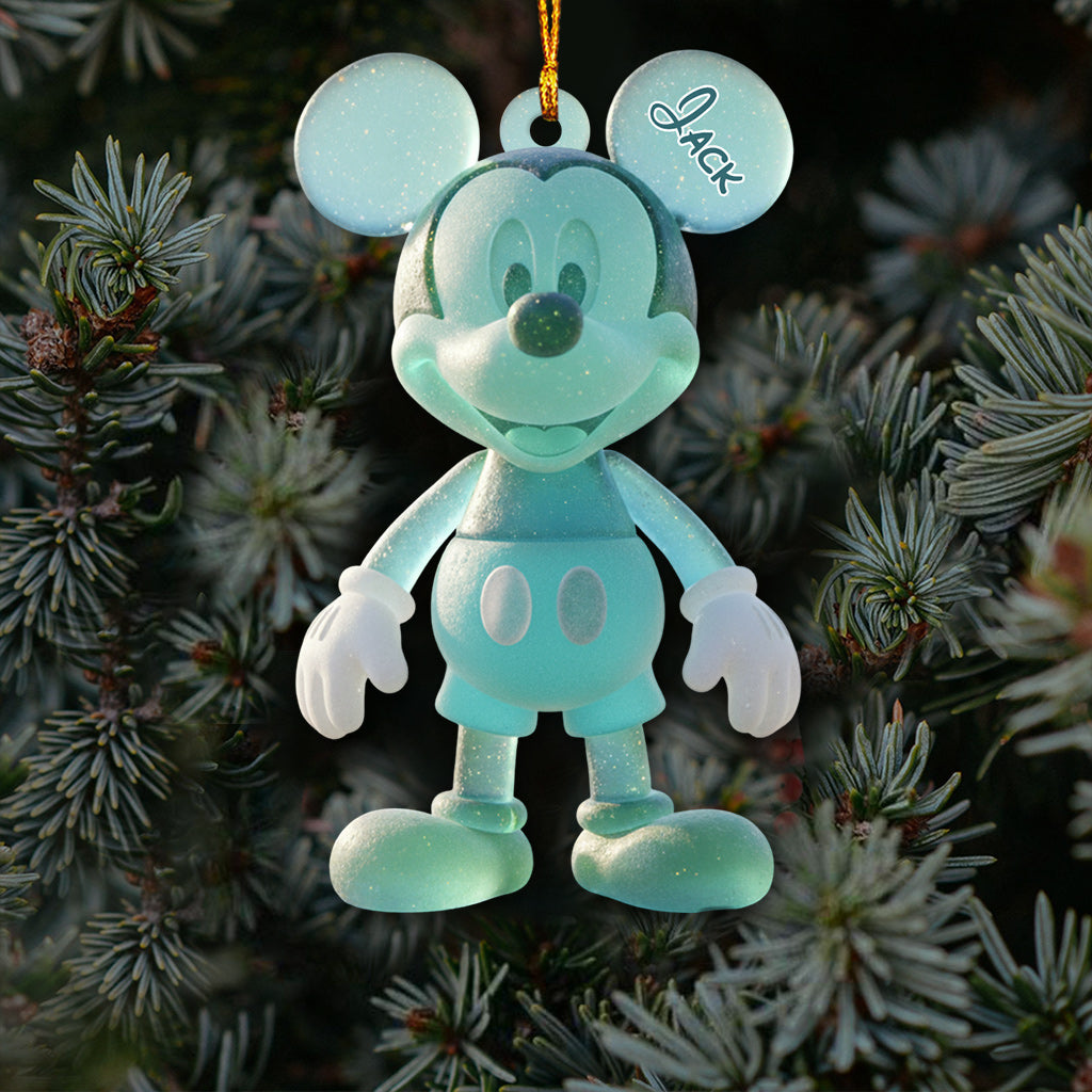 Magical World - Personalized Mouse Ornament