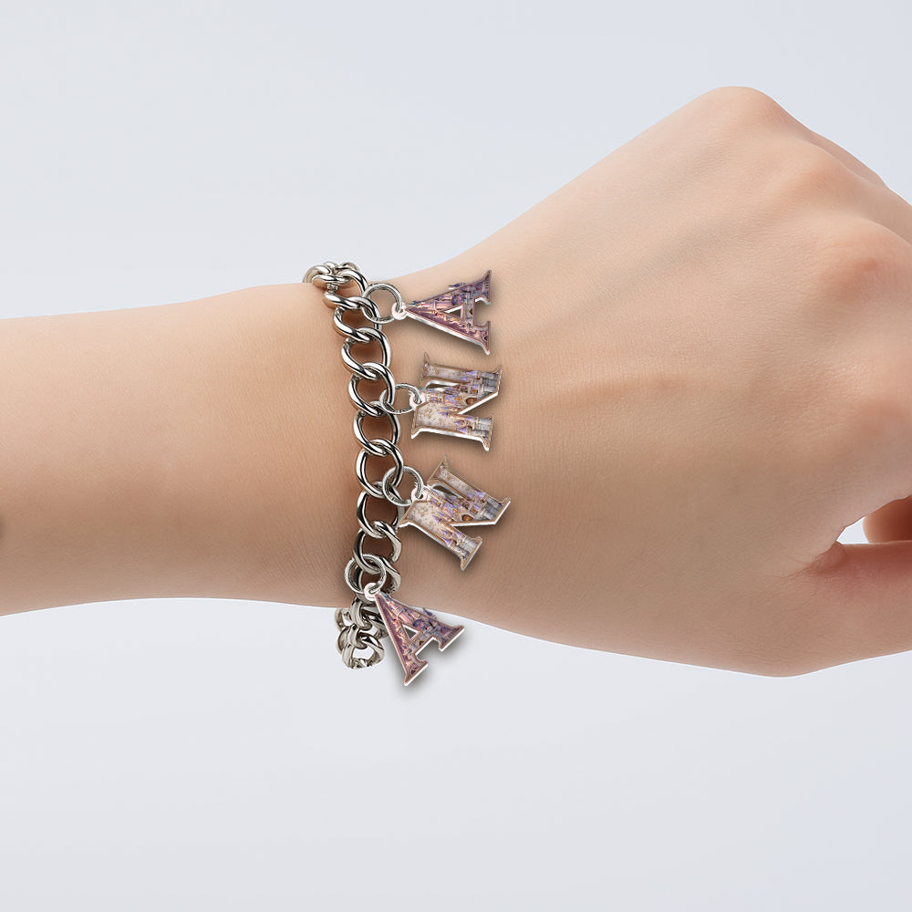 Magical Jewelry - Personalized Mouse Bracelet With Charms
