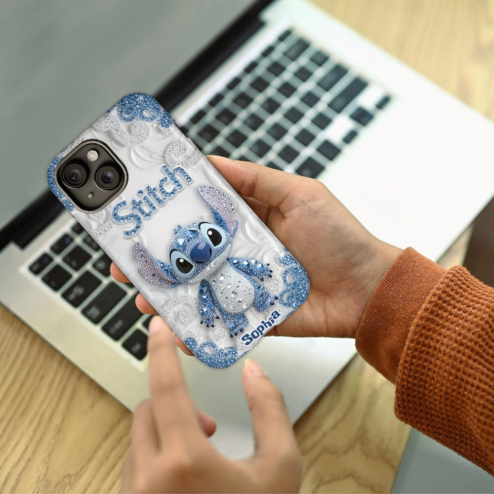 Blue Ohana - Personalized Ohana Full Print Phone Case